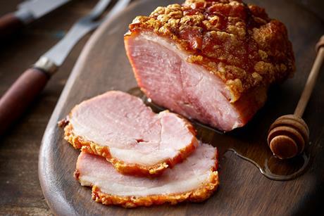 Honey roast ham