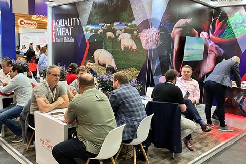 AHDB stand at Expo Carnes y Lacteos