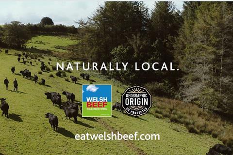 Naturally Local Welsh Beef campaign HCC