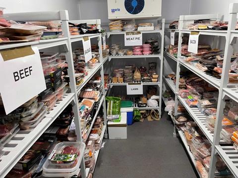 Products waiting to be judged as part of the Meat Management Industry Awards 2022