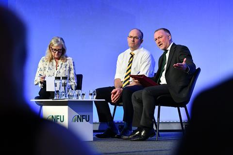 NFU Conference 2025 Steve Reed Tom Bradshaw
