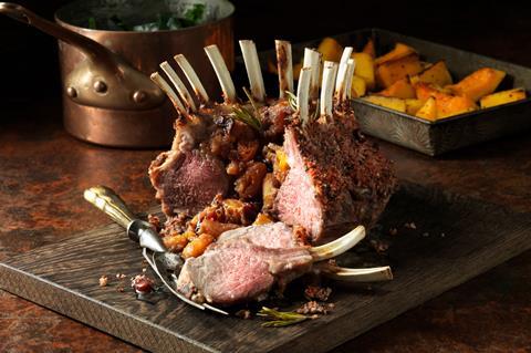 Lamb cutlet crown