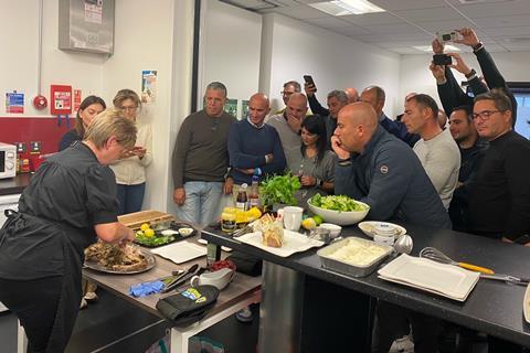 PGI Welsh Lamb cooking demonstration