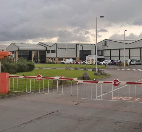 Outside shot of Merthyr Tydfil