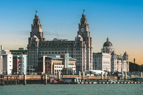 Royal Liver Building in Liverpool