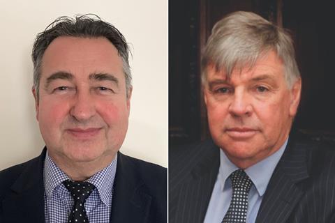 BMPA CEO John Powell and outgoing CEO Nick Allen