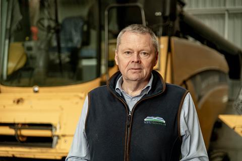 NFU Scotland president Andrew Connon