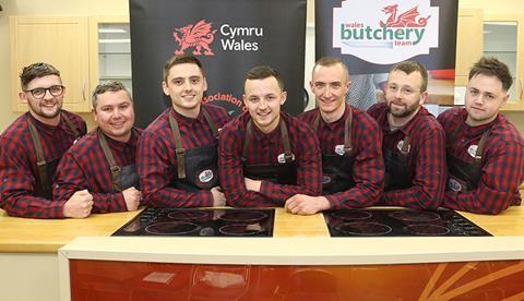 The Craft Butchery Team Wales 2022