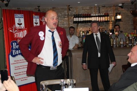 Al Murray at British Sausage Week