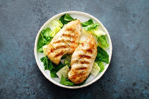 Chicken breast cooked