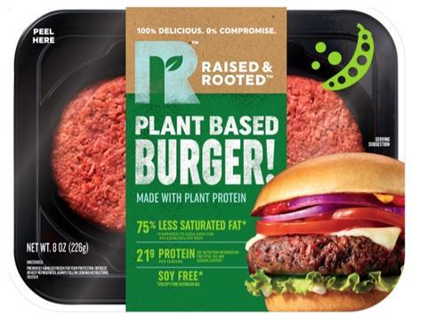 Tyson Plant based burger