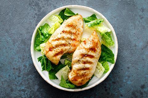 Chicken breast cooked
