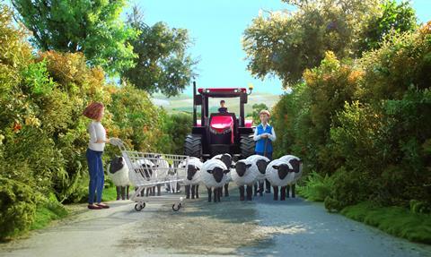 Red Tractor Country Lane - Advert