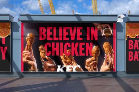 KFC billboard