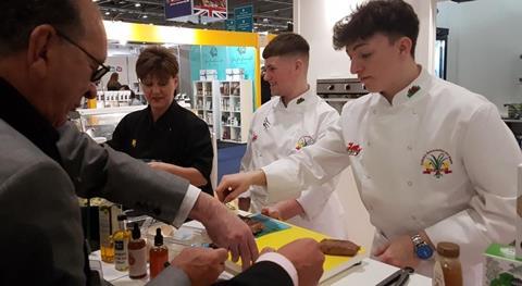 HCC19028 Young Chefs Show Off Welsh Meat at Major Trade Show 