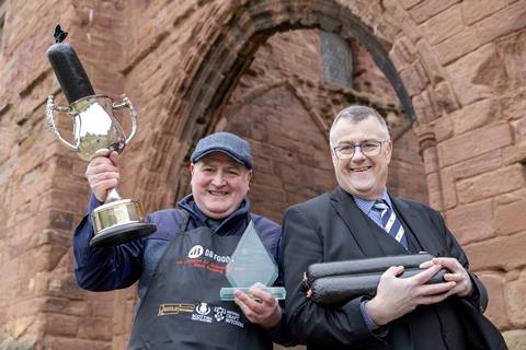 Steven Bennett with Gordon King, Scottish Craft Butchers