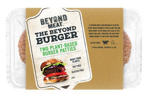 beyond burger packaging 