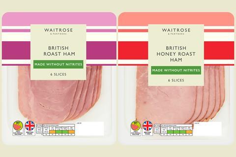 Waitrose Nitrite Free Ham