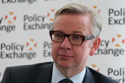 Michael Gove MP Credit Policy Exchange