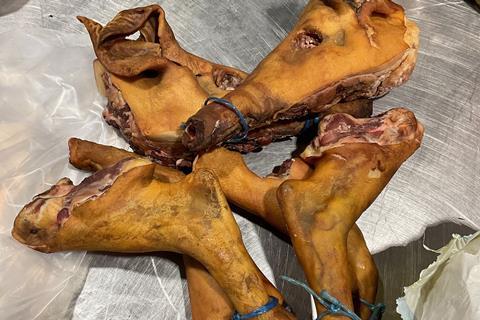 Dover Port Health Authority illegal meat seizures