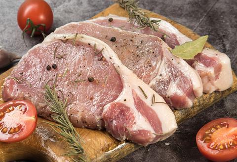 Raw pork