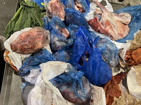 Illegal meat seizures from DPHA