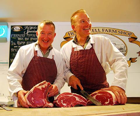 Anthony and John Gornall in their shop.