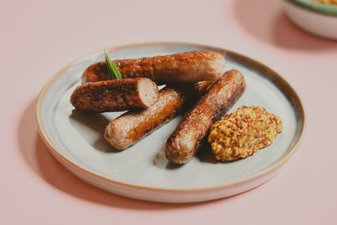 Meatable cultivated meat sausages