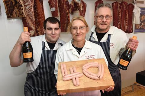 Aran Pearson, Kay Badley & Lee Evans from G. N. Badley & Sons.