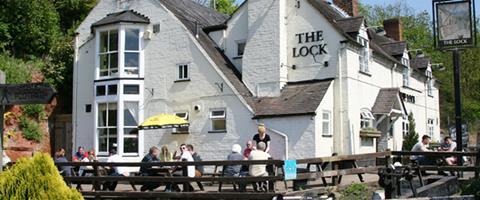 The Lock Inn Wolverley Outside Pub Image