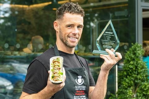 30 Minute Meal Championship winner Gavin Colquhoun of Kinnaird Butcher Shop - SCB 2026