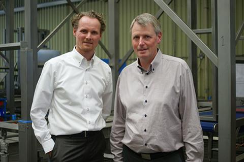Stephan Toxopeus, managing director of NAWI (left) and Ib Sand Nykjaer, CEO of SFK LEBLANC.