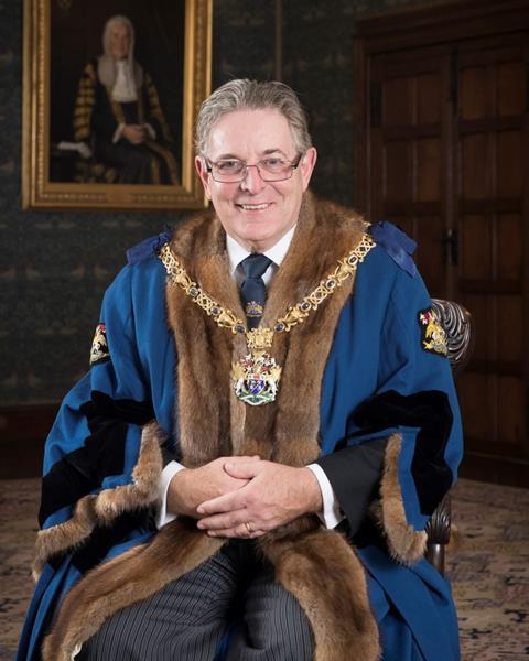 Geoff Gillo Master of The Worshipful Company of Butchers 