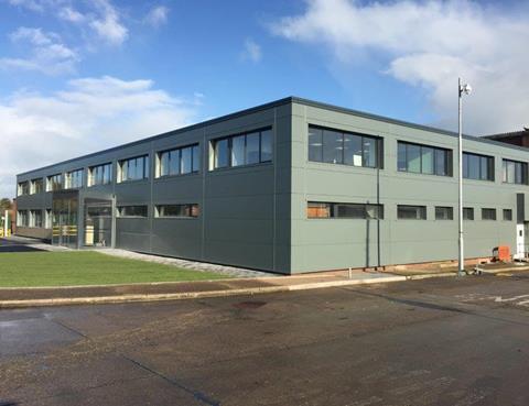 The new Maelor Foods poultry processing plant in Wrexham