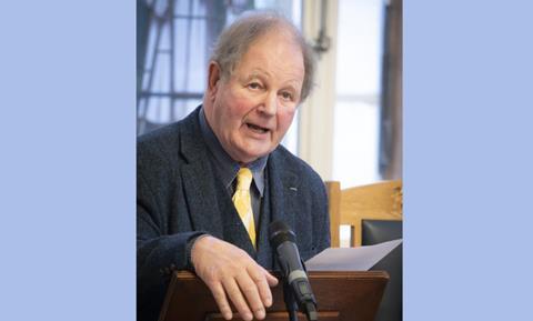 Sir Morpurgo speaking Jan 24 