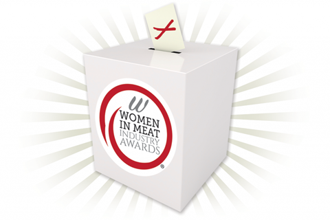 Women in Meat Industry Awards ballot box