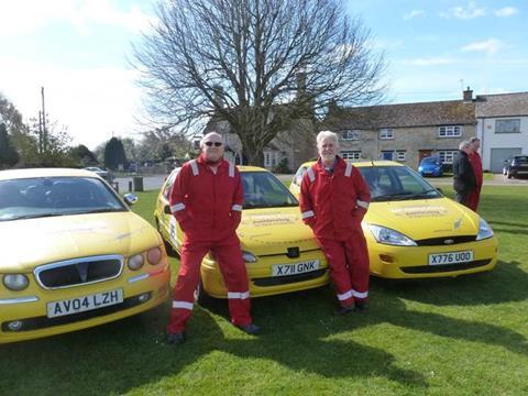 Big Mac and Kimbo ready for the off, only 7 hours drive to the start line in Belgium
