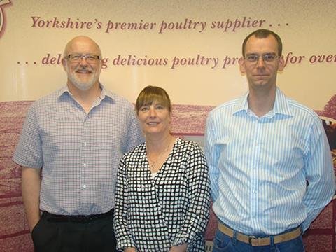 T Soanes and Son General Manager, Nigel Upson; Live Programme Manager, Mel Jackson and Technical Manager, Andy Dolman.