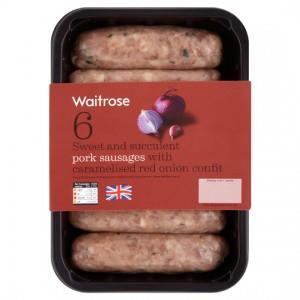 Waitrose sausages