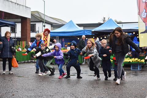 Newmarket Sausage Festival - Sausage Pan Racing