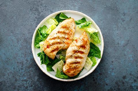 Chicken breast cooked