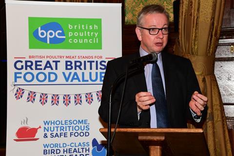 Michael Gove BPC Awards 