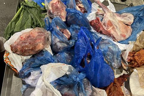 Illegal meat seizures from DPHA
