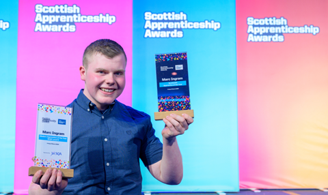 SY Scottish Apprenticeship Awards  winner Marc Ingram008 