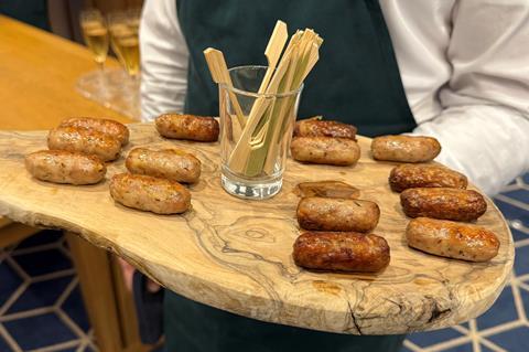 Wicks Manor canapes at the November 2025 WCB Court Lunch