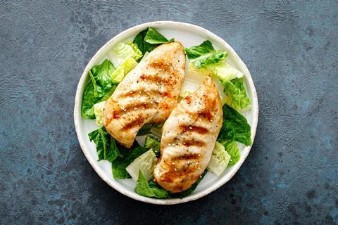 Chicken breast cooked