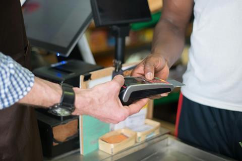 Supermarket card reader