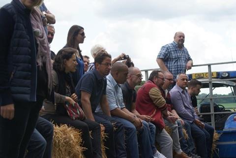 French chefs visiting English farm