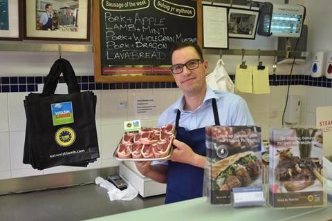 Martin Fowles, of Cigydd Aberdyfi Butchers.