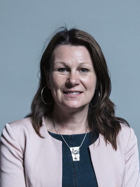Sue Hayman MP   official portrait 2017 3 to 4 crop 